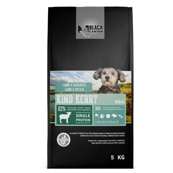 BLACK CANYON "Kind Kerry" Mini - Monoprotein Lamm