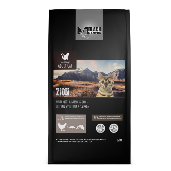 BLACK CANYON adult Huhn & Thunfisch "sterilized" - Zion
