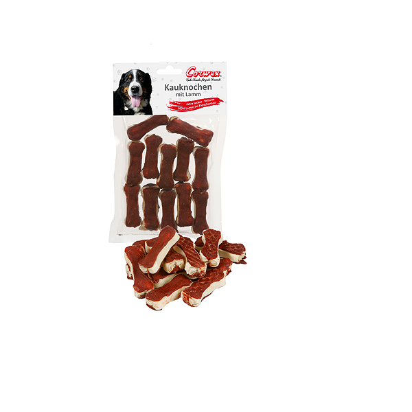 Corwex Kauknochen mit Lamm 12x5 cm