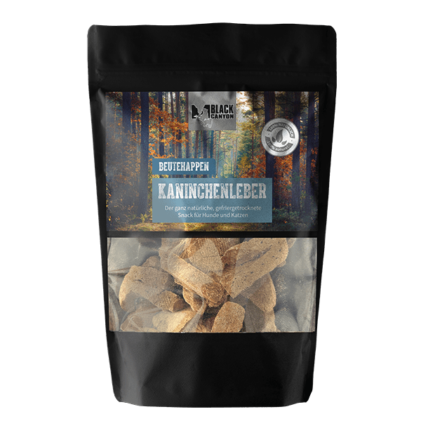BLACK CANYON Beutehappen Kaninchenleber  50 g