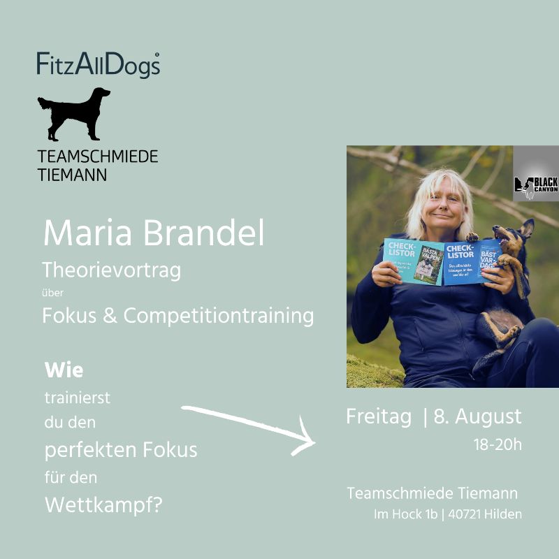 BLACK CANYON | FitzAllDogs Ticket Maria Brandel in Hilden