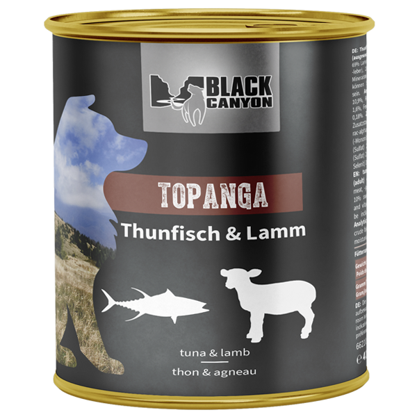 BLACK CANYON Thunfisch & Lamm TOPANGA Nassfutter
