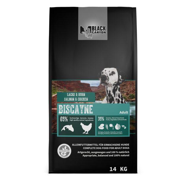 BLACK CANYON   Biscayne - Lachs & Huhn