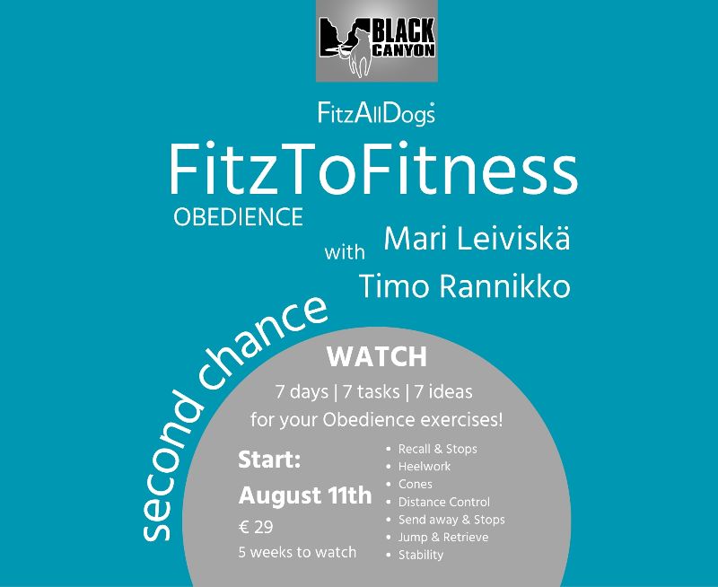 BLACK CANYON | FitzAllDogs Ticket FitzToFitness 11.8.25