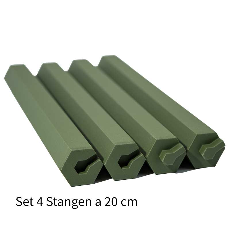 FitzAllDogs Stangenelement 20 cm  4-er Set (80 cm)