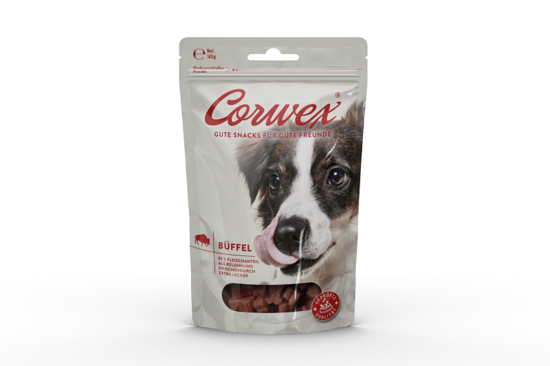 Corwex dog SOFT Treats mit Büffel 165g