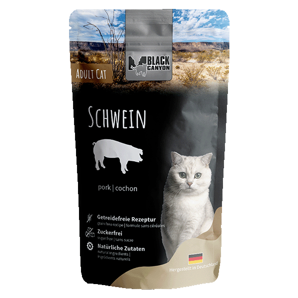 BLACK CANYON cat Schwein Pouchbeutel