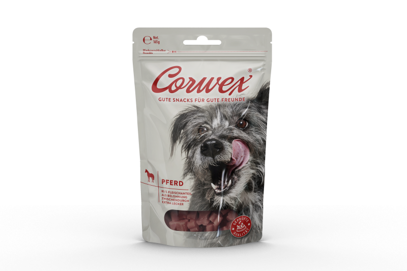 Corwex dog SOFT Treats mit Pferd 165g