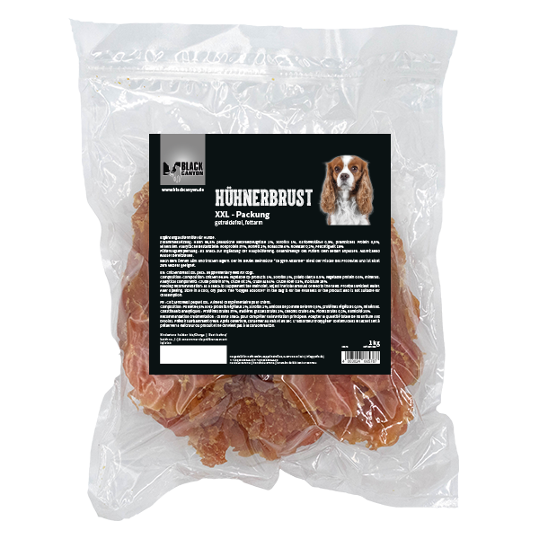 BLACK CANYON DOG Hühnerbrust XL-Packung 1 kg