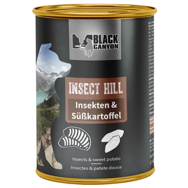 BLACK CANYON dog Insect Hill Insekten & Süßkartoffel 410 g