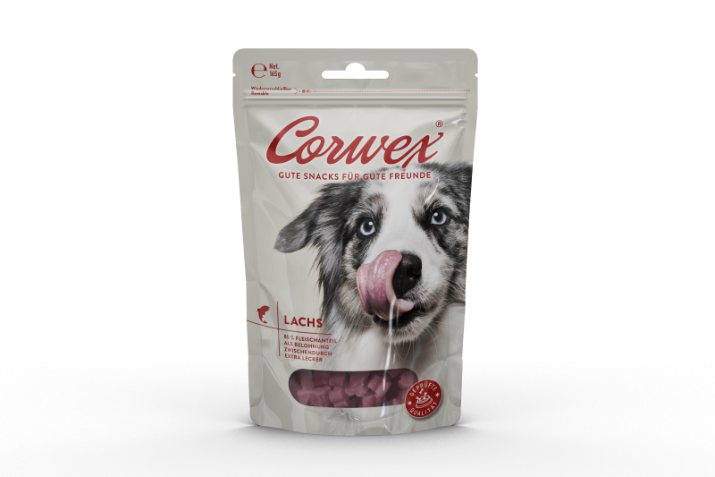 Corwex dog SOFT Treats mit Lachs 165g
