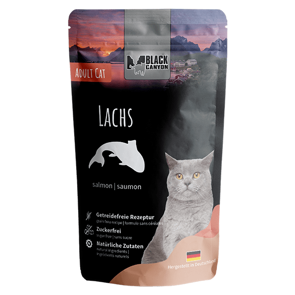 BLACK CANYON cat Lachs Pouchbeutel
