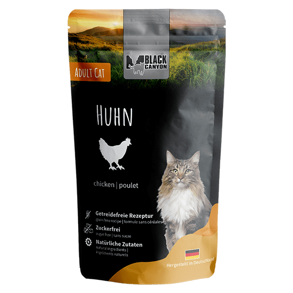BLACK CANYON cat Huhn Pouchbeutel